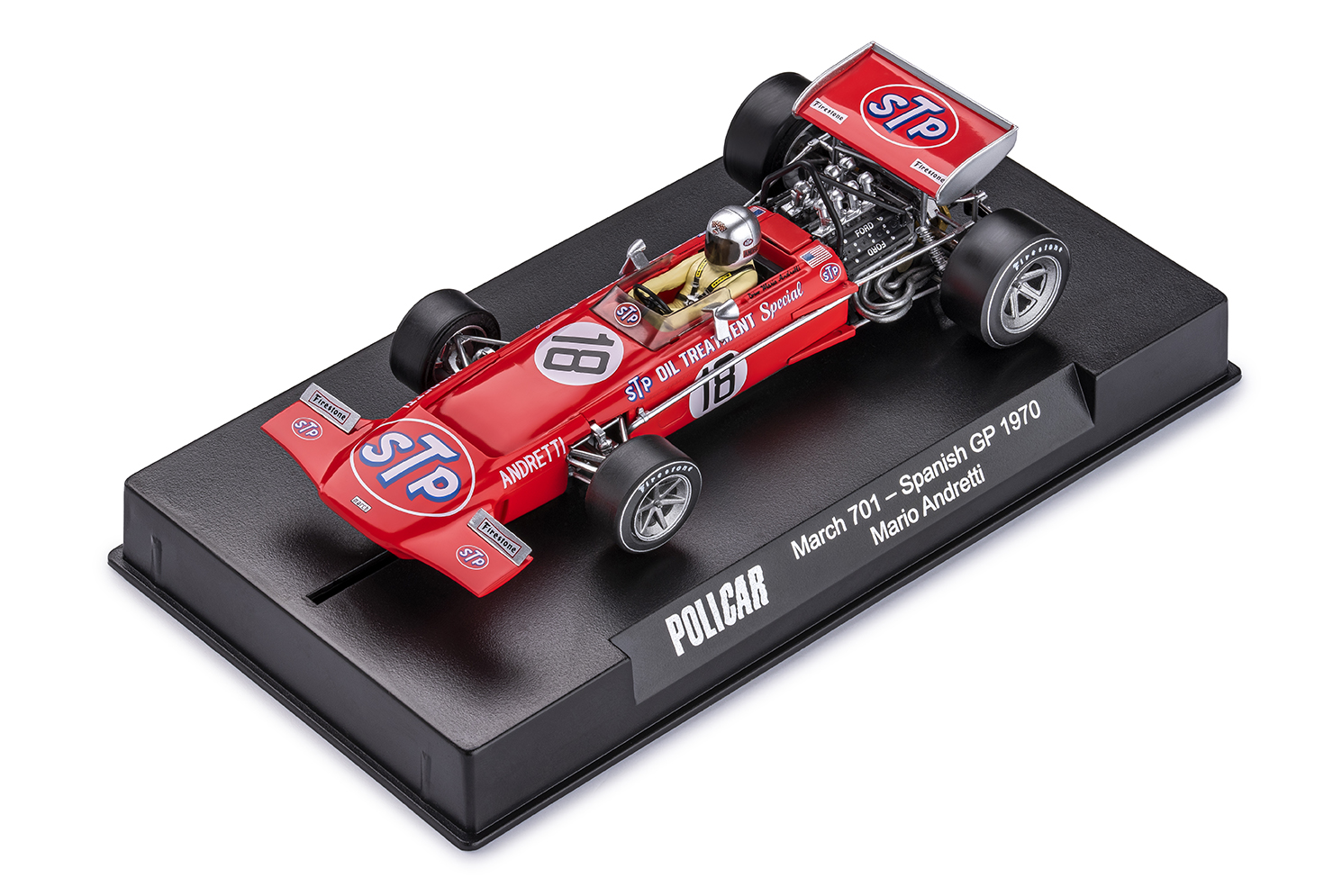 Policar PCAR04F - March 701 - STP #18 - Mario Andretti - '70 Spanish GP